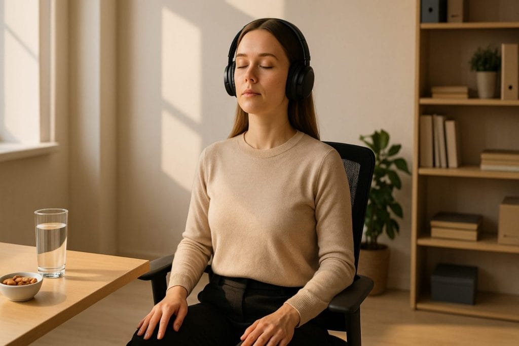 Afternoon energy slump at the office and NMTA reset ritual