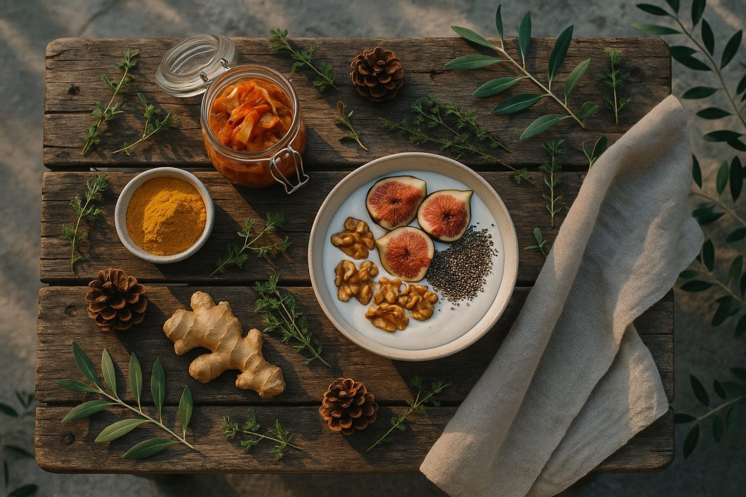 Τύπος Φλεγματικός βελτιώνει μικροβίωμα & φλεγμονή με προβιοτικά τρόφιμα